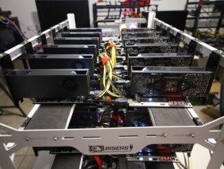 24 GPUs 1 Mining Frame