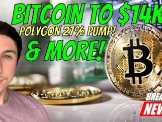 CRYPTO NEWS! Bitcoin Going To $14k, Polygon 27% Pump, Ukraine Sold $100k NFT, Tether launches GBPT