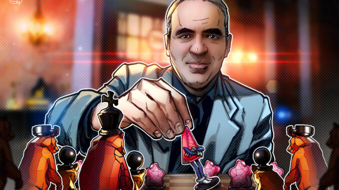 Bear market? “So what,” says World Chess Champion Garry Kasparov