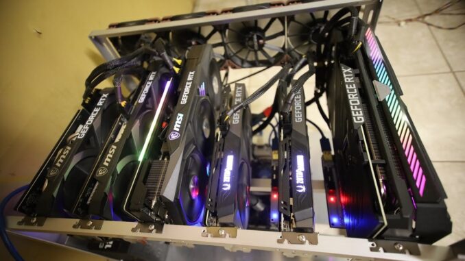 I didn't get my initial investment back on the $11000 mining rig yet...