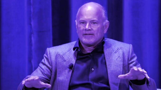 Mike Novogratz on Crypto Riches: 'It's Not Normal to Make 200 Times Your Money on Things'