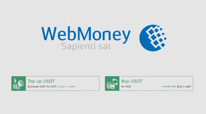 WebMoney adds support for Tether wallet (USDT) units