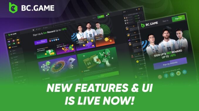 Crypto Casino of the Year BC.GAME Launches Its All-New Redesigned Website With Better Features