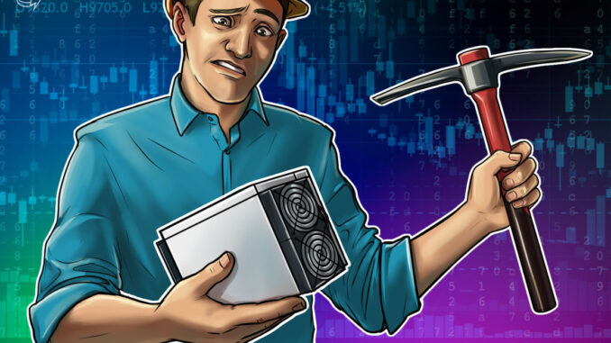 Sub-$20K Bitcoin price puts BTC miner profits under pressure as hash rate soars