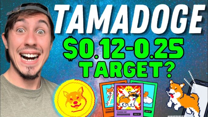 Tamadoge Memecoin EXPLODES Price Prediction | TAMA to $0.25? 🔥