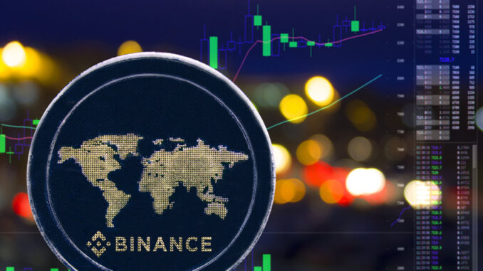 Binance (BNB/USD) initiates a mini breakout