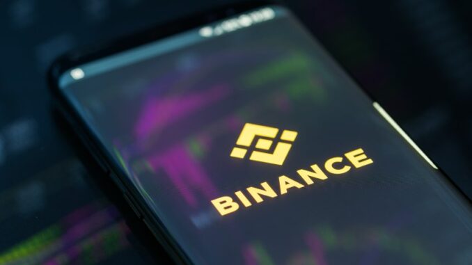 Binance native token (BNB/USD) nears a "Golden Cross"