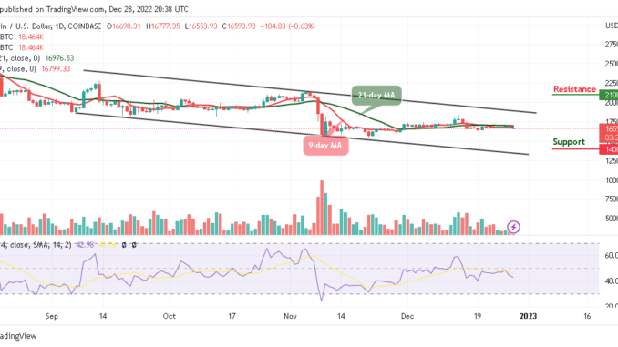 Bitcoin Price Prediction for Today, December 28: BTC/USD Could Avoid another Downtrend If Closes Above $17k