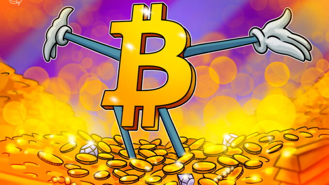 Bitcoin eyes $21.4K zone as analyst predicts BTC price will chase gold