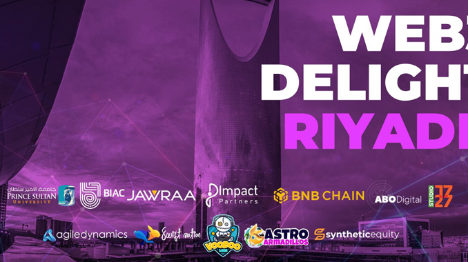 Web3 Delight Heads to Riyadh, Saudi Arabia