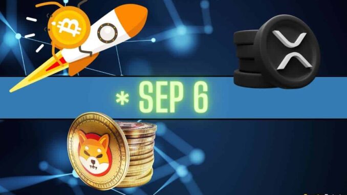 Bitcoin Rally Prediction, Huge Milestone for SHIB, Major XRP Listing: Bits Recap Sep 6