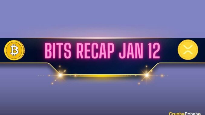 Huge Bitcoin (BTC) Volatility, Ripple (XRP) Milestone, Solana Meme Coins Resurgence: Bits Recap Jan 12