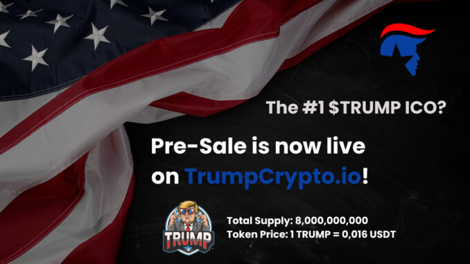 $TRUMP Presale: The next ICO offering real-world utility and impact