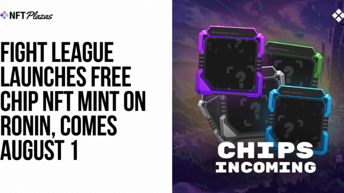 Fight League Launches Free NFT Mint on Ronin, Comes August 1