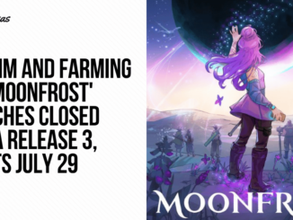 Moonfrost Launches Closed Alpha Release 3, Starts July 29