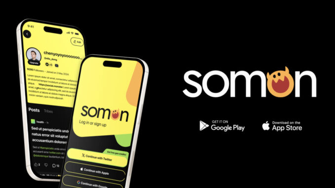 SoMon Becomes Fastest-Growing Web3 Social App with 300,000 Transactions in Two Weeks