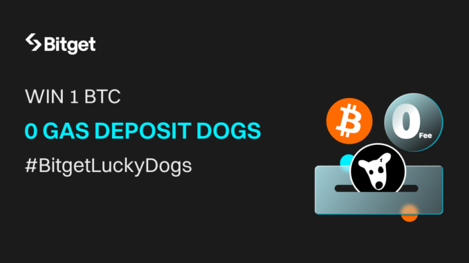 DOGS Partners with Bitget for Gas-Free Airdrop Claims