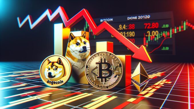 Dogecoin Price (DOGE) Slips Alongside Bitcoin and Ethereum: Market Analysis