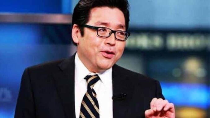 Bitcoin Will Surge If Trump Wins The Election: Tom Lee