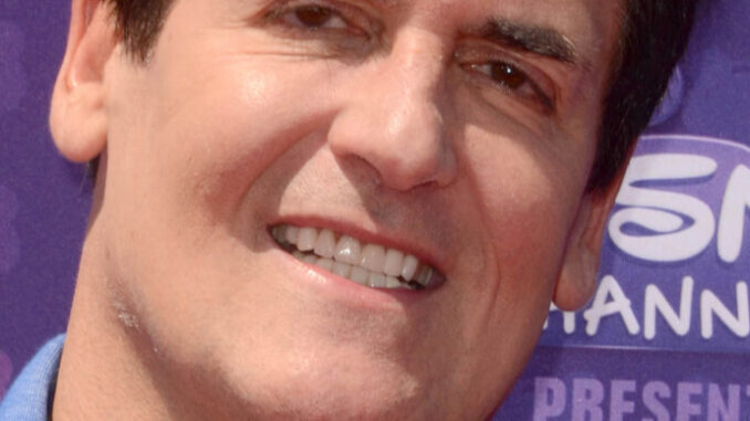 A photo image of mark cuban