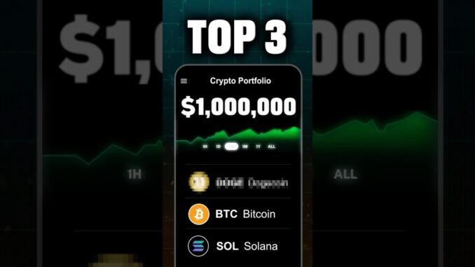 Top 3 Crypto Coins of 2025 📈