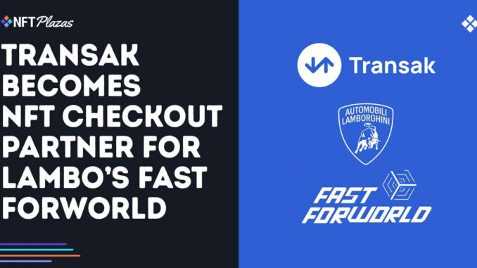 Transak Becomes NFT Checkout Partner For Lamborghini