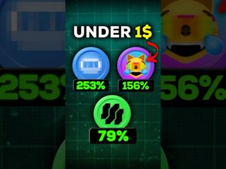 Top Crypto Coins Under $1 😱